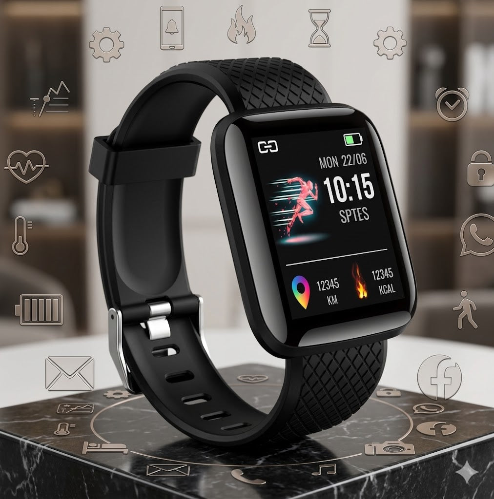 Smartwatch Men Women Wristwatches Smart Watch Message Fitness Monitor Bracelet Birthday Gift Electronic Clock For Android IOS